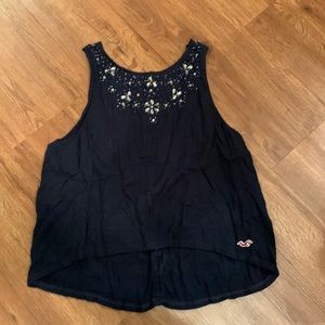 Hollister beaded top